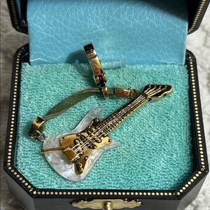 Juicy Couture Mother of Pearl Guitar Charm
